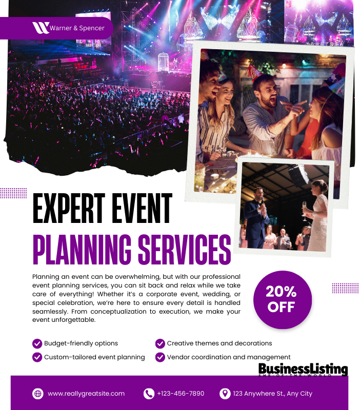 Expert Event Planning Services Expert Event Planning Services - Image 1