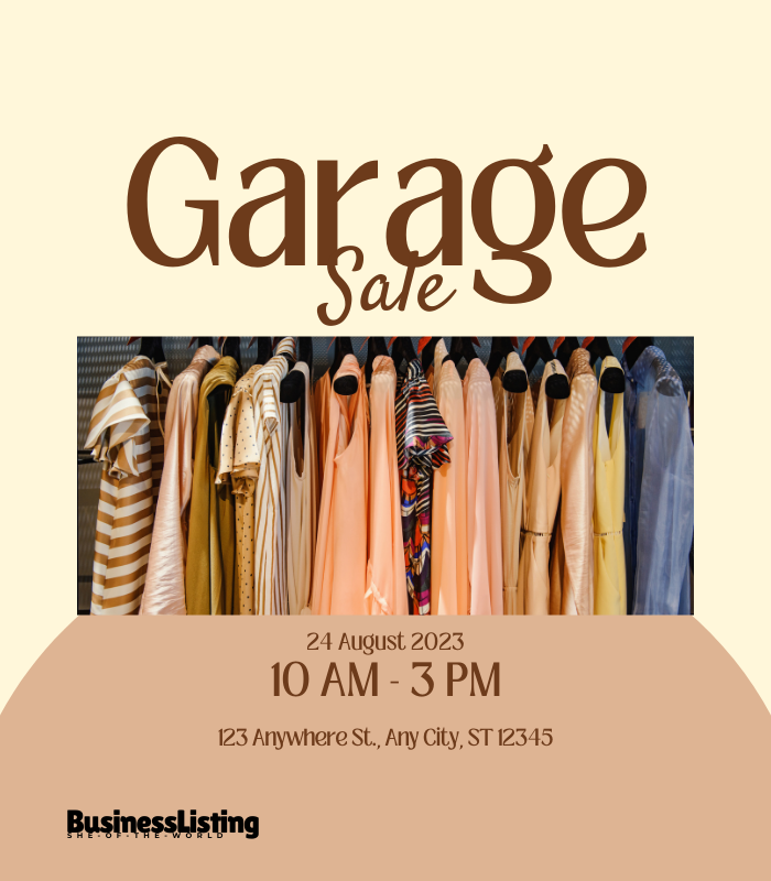 Garage Sale Garage Sale - Image 1