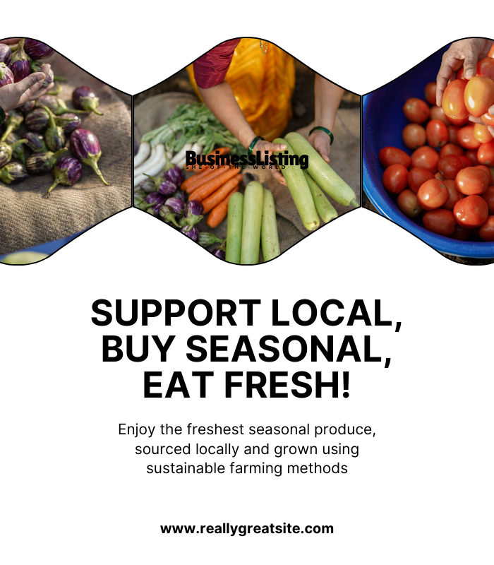 Support Local Buy Seasonal Support Local Buy Seasonal - Image 1